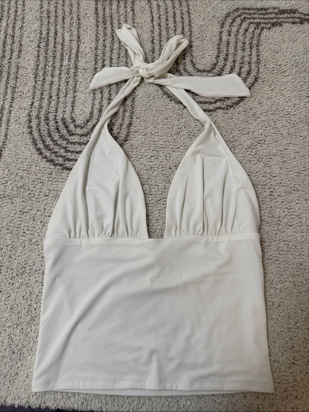 Garage White Halter